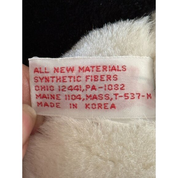 Land Love by Windsor Toys Vtg 1985 Bassett Hound Puppy Dog Plush Stuffie Korea - Picture 10 of 12